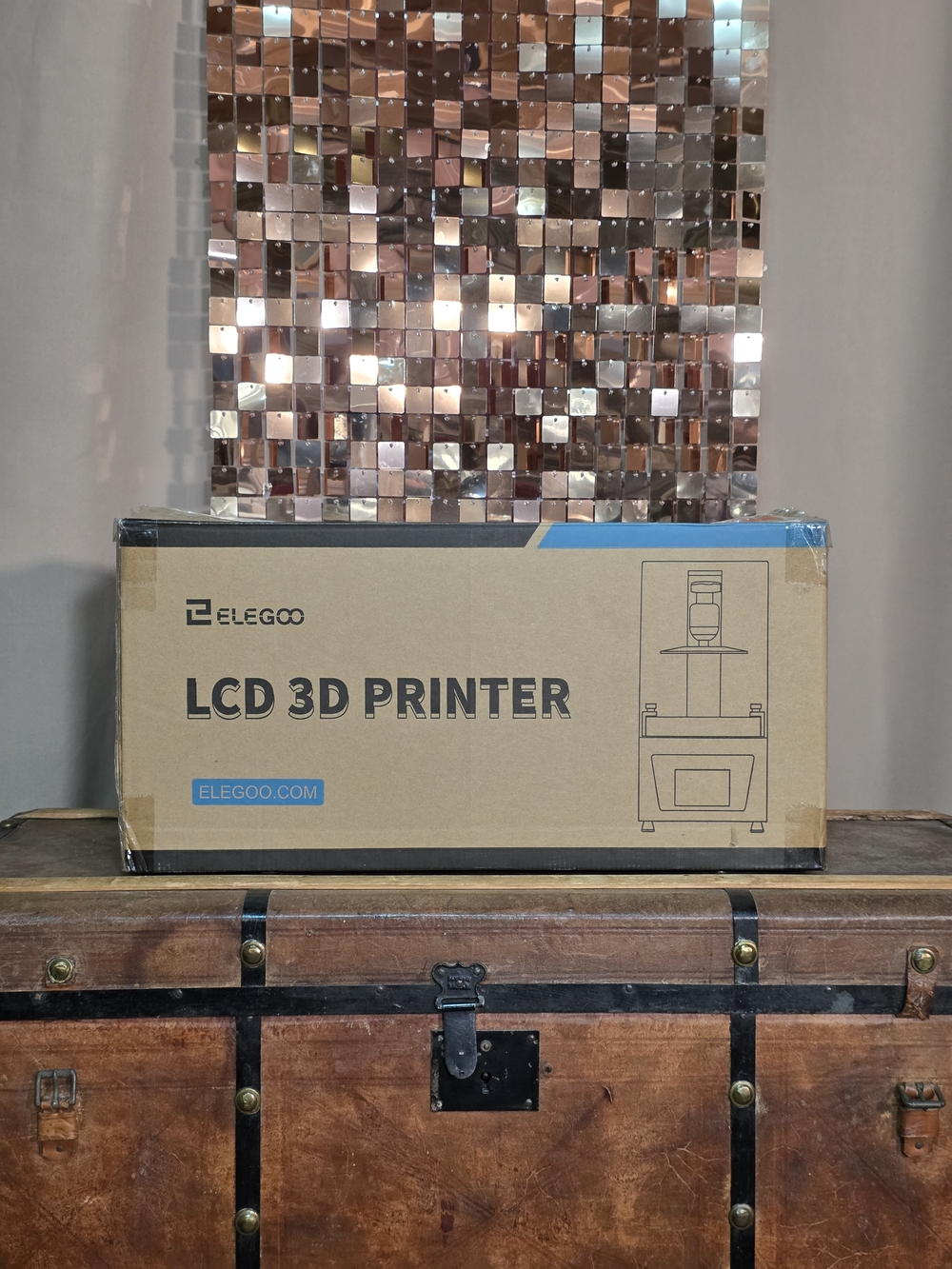 OB Elegoo Mars 2 Pro Monochrome LCD Resin 3D Printer